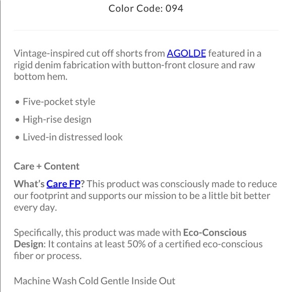 Agolde Parker Short in Riptide - Picture 4 of 8